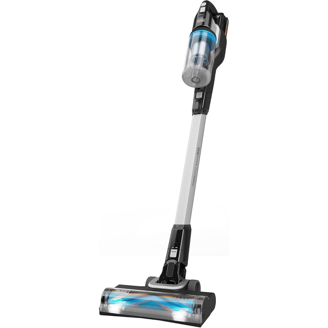 Aspirateur mixte, coloris noir, avec une brosse anti emmelement