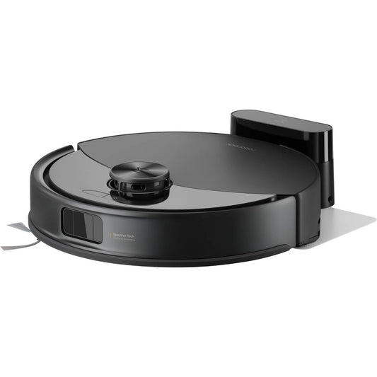 Aspirateur robotise avec collecteur integrant une cartographie des pieces et une navigation laser