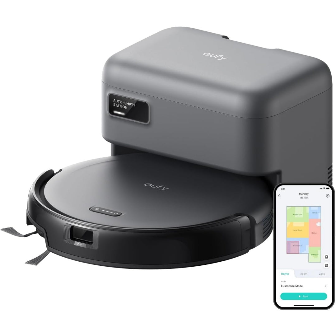 Ce robot et base de vidage combine le vidage automatique et le nettoyage des bords