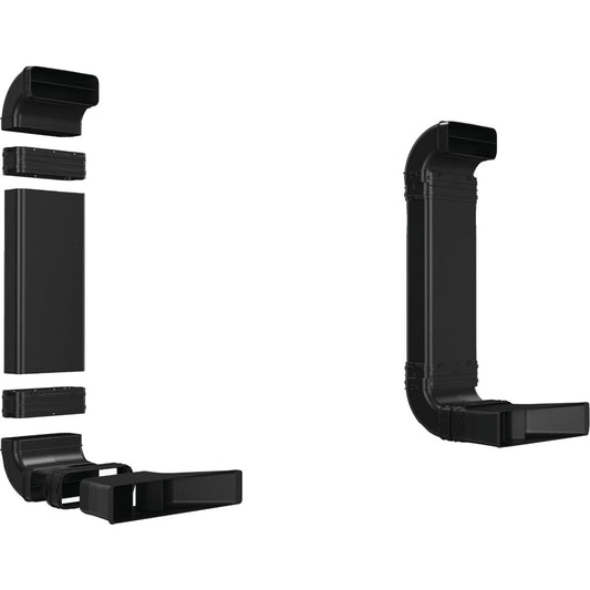 Accessoires de nettoyage avec accessoires de remplacement, coloris noir