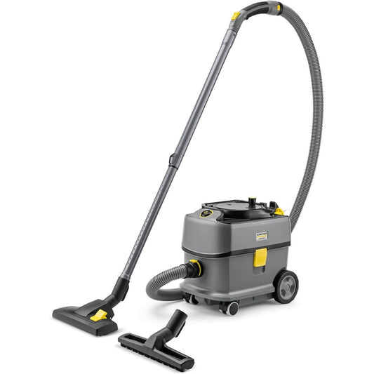 Aspirateur traineau avec l'entretien du parquet, coloris blanc et gris
