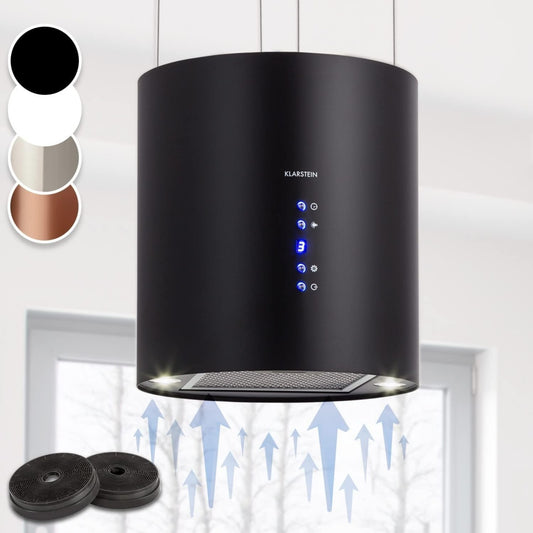 Hotte de cuisine associant un corps en acier inoxydable et l'installation dans la cuisine